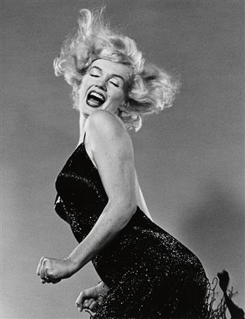 PHILIPPE HALSMAN (1906-1979)/STEPHEN GERSH (active 1980s) Halsman/Marilyn.